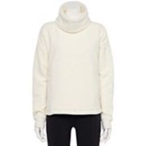 FLX Funnel Neck Velour Pullover